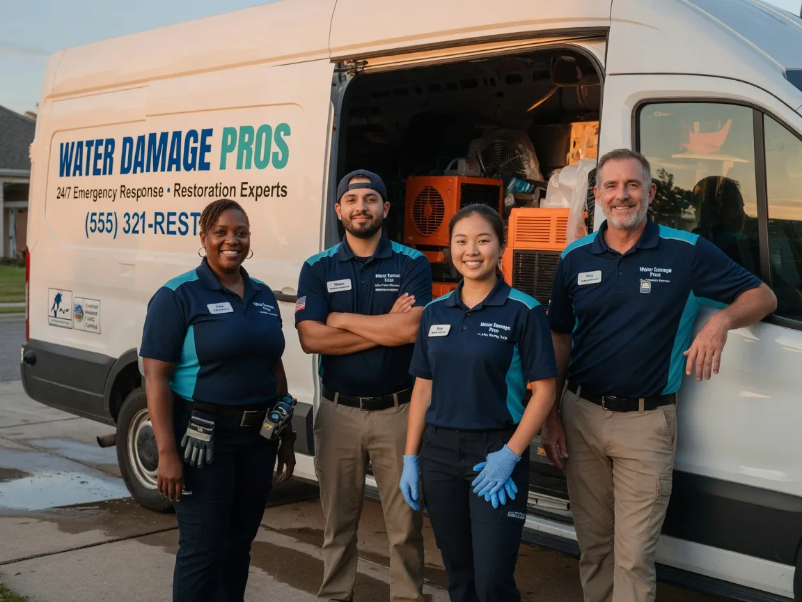 Water Damage Restoration company in Mcdade, TX
