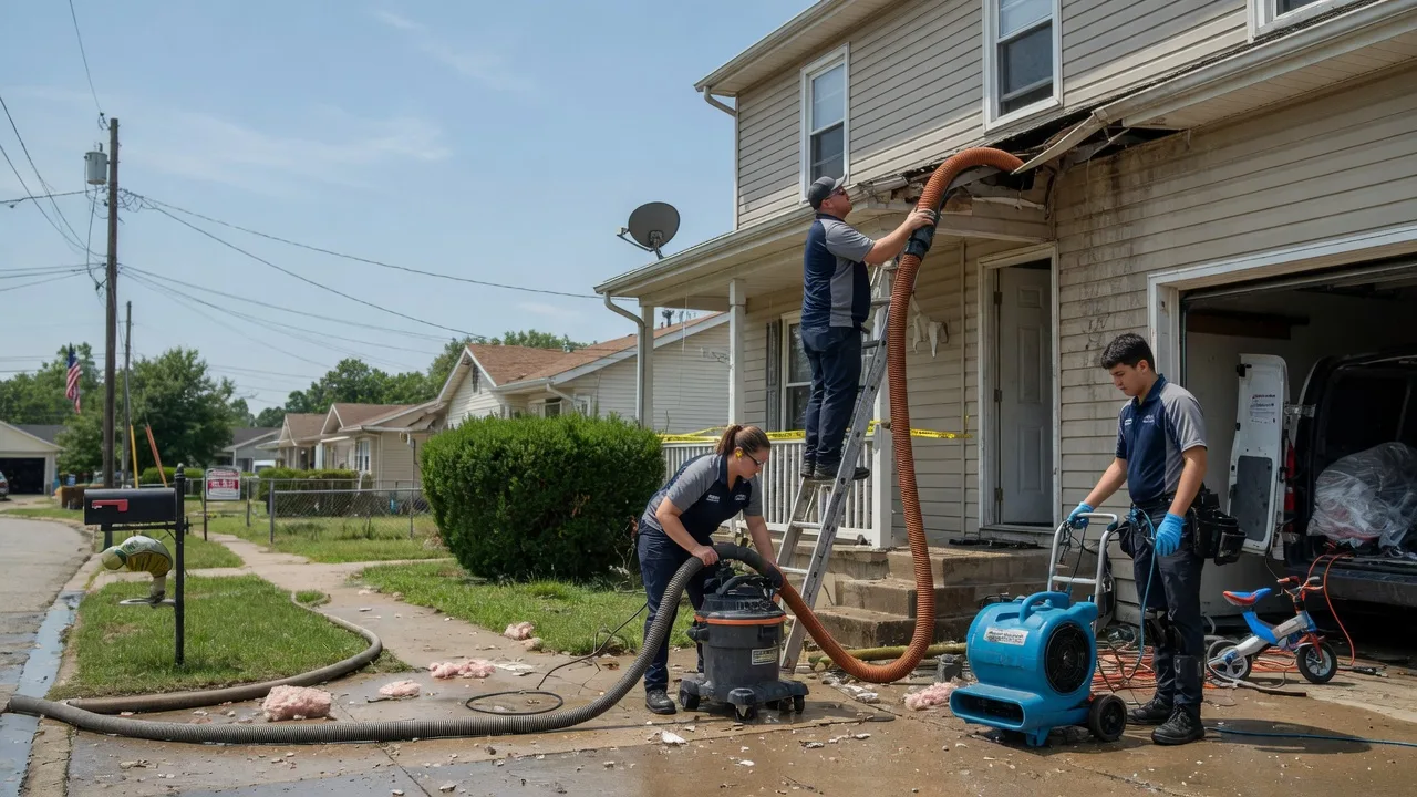 Water Damage Restoration in Mcdade, TX near me